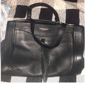 Marc Jacob’s Pebbled Leather Black Tote Bag! Like New!!
